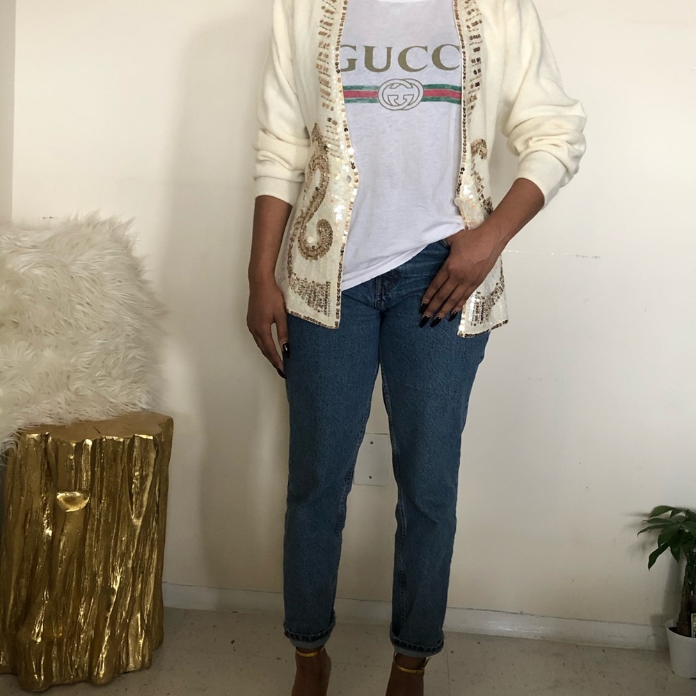 Ivory Knit Sweater - Marisa Christina